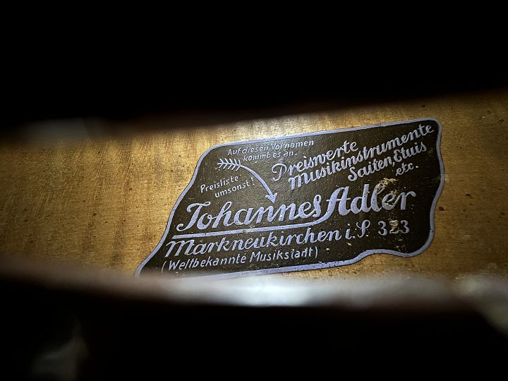 Adler Johannes - Markneukirchen um 1920 - G-589